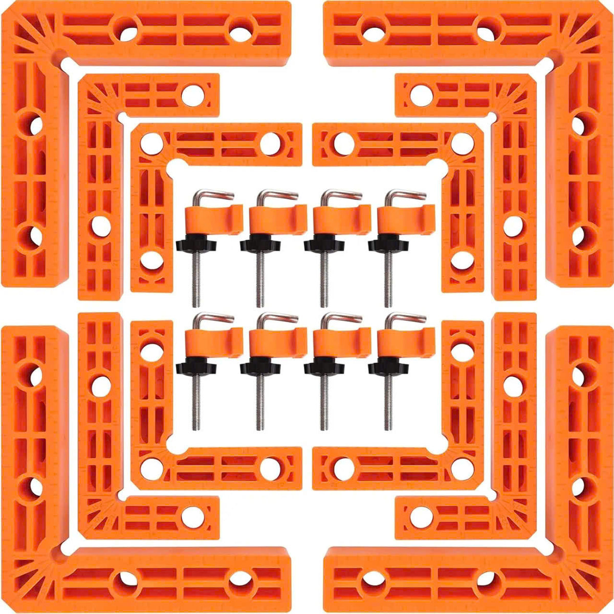 90 Degree Clamp, Positioning Squares