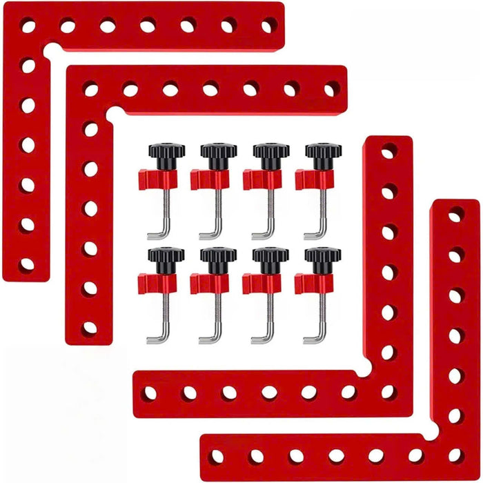 CNC-Machined Aluminum Alloy 90° Corner Clamp Kit