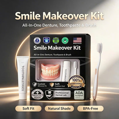 No-Glue Comfort Dentures