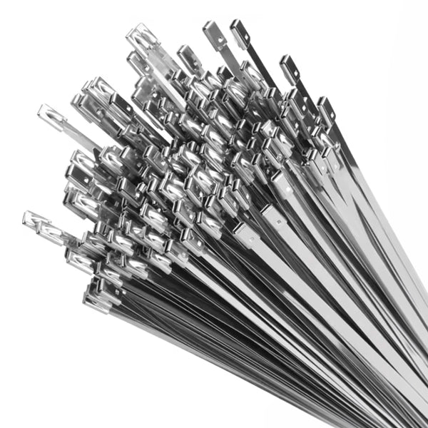 200 Pcs Heavy Duty 304 Stainless Steel Zip
