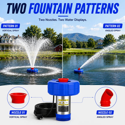 Remote-Controlled Automatic Floating Pond Aerator