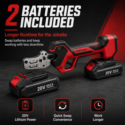 RailForge™ 20V Cordless DIN Rail Cutter