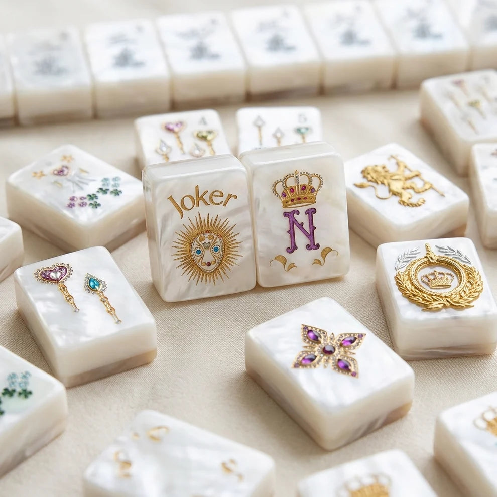 The Pearl Collection – Luxury American Mahjong Set -  160 Tiles