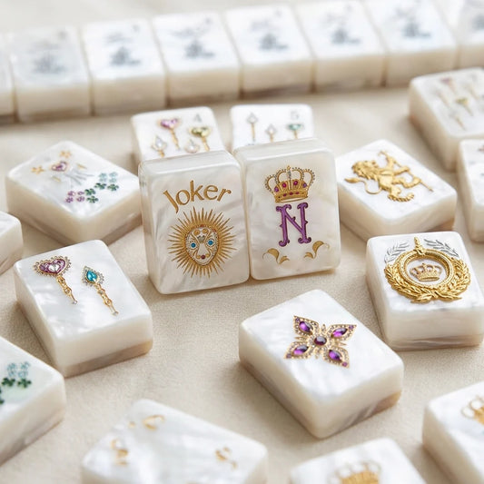 The Pearl Collection – Luxury American Mahjong Set -  160 Tiles