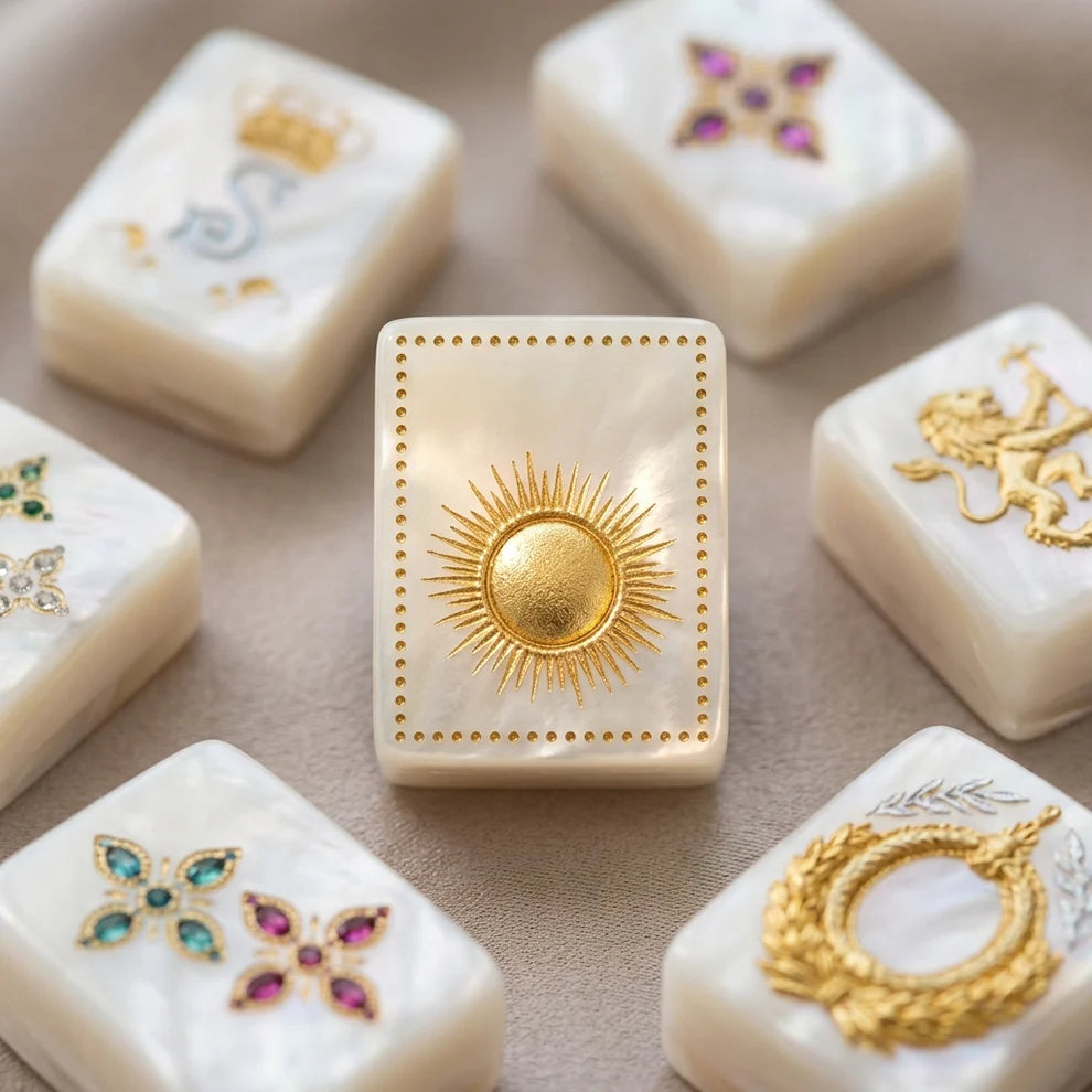 The Pearl Collection – Luxury American Mahjong Set -  160 Tiles