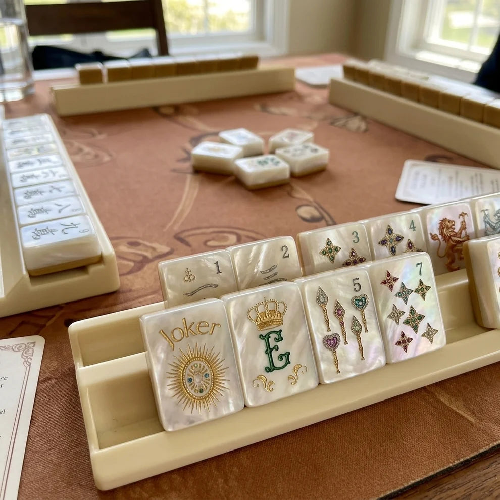 The Pearl Collection – Luxury American Mahjong Set -  160 Tiles