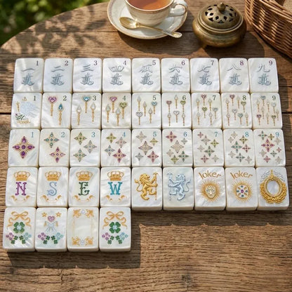 The Pearl Collection – Luxury American Mahjong Set -  160 Tiles