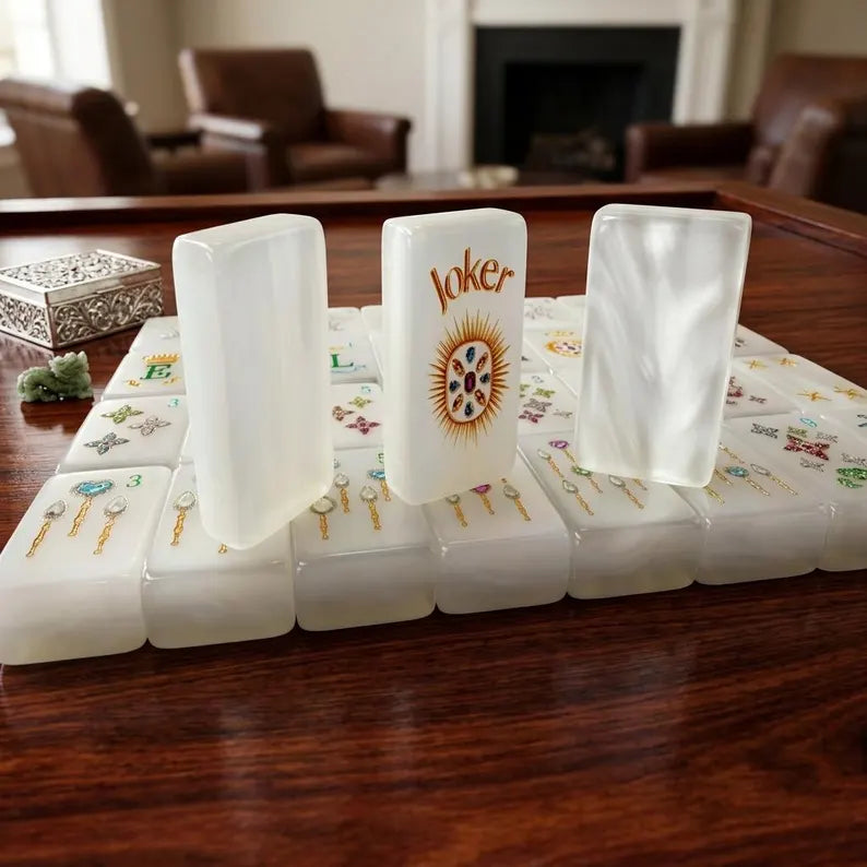The Pearl Collection – Luxury American Mahjong Set -  160 Tiles
